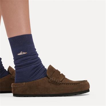 Birkenstock Naples Wrapped Suede Leather - Carafe